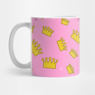 Crown Seamless Pattern Mug